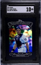 2015 TOPPS GALLERY OF GREATS GG-6 MIKE PIAZZA SGC 10 NY METS LOS ANGELES DODGERS
