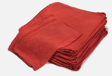 1000 Red Shop Rags Towels 12x14 Industrial Cleaning Cloths B-Grade Bulk