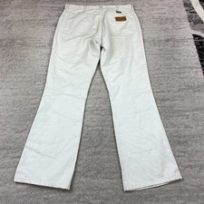 Vintage Wragler Pants 32 Beige Tan Bell Bottom Flared Y2K Disco Mens 32x30 90s