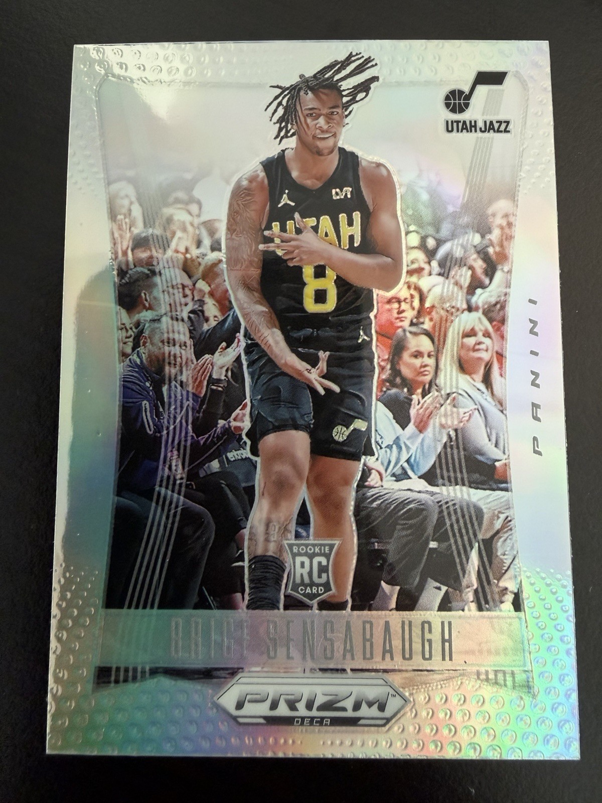 2023-24 Panini Prizm Deca - Brice Sensabaugh #131 Silver Prizm (RC)