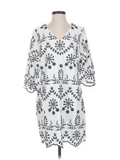 Karen Kane Women White Casual Dress XS
