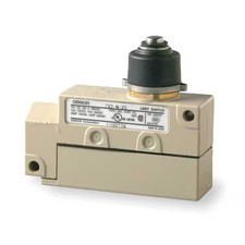 Omron Zv2n2s Limit Switch, Plunger, Spdt, 10A At 480V Ac, Actuator Location: Top