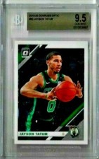 2019-20 Donruss Optic Jayson Tatum BGS 9.5
