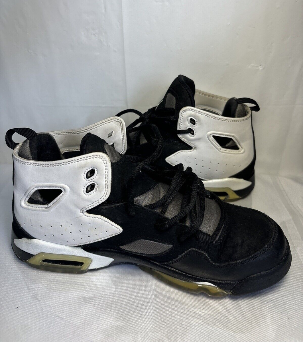 Nike Shoes Mens Size 7Y Black White Air Jordan Fight Club 91