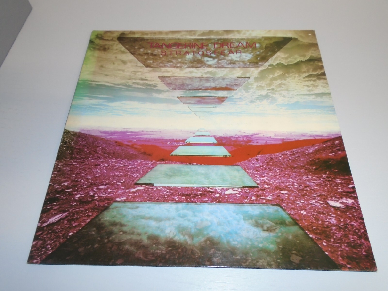 TANGERINE DREAM STRATOSFEAR 12" VINYL LP RECORD ALBUM 1ST UK PRESS