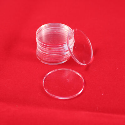 RUNDE (KREIS) 12 mm TRANSPARENTE/KLARE ACRYLBASEN für Rollenspiel-Miniaturen