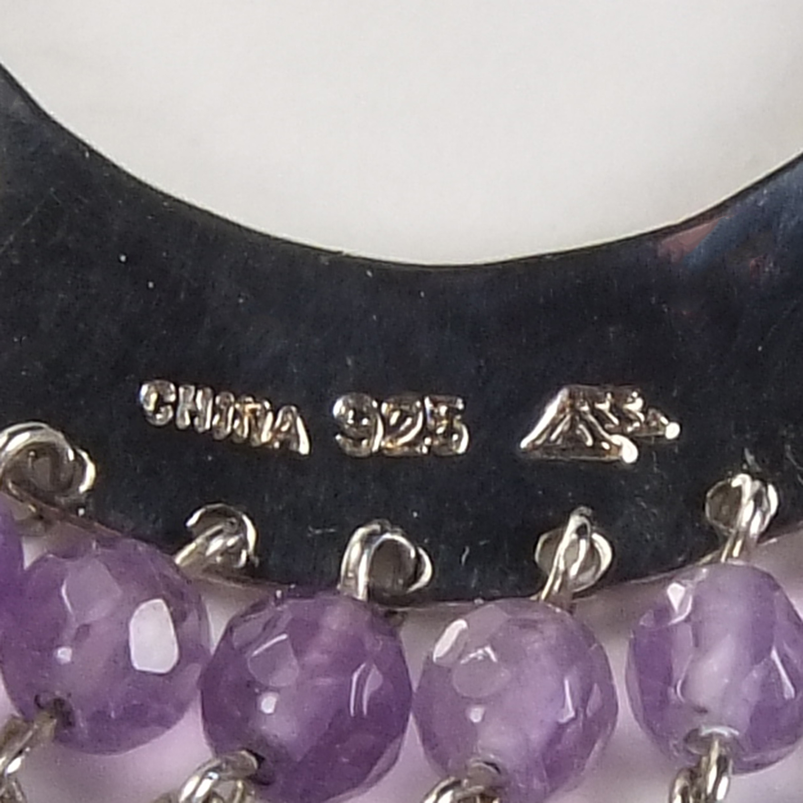 Solid Sterling Silver Chandelier Dangle Earrings … - image 3