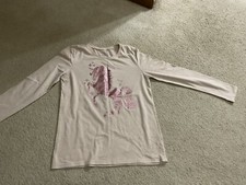 The Children Place Kids Girls Long Sleeve Unicorn T-Shirt Top Tee XL 14 