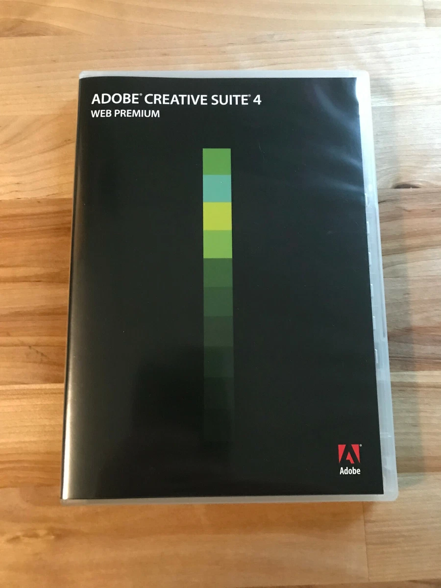 adobe cs4 web premium products for sale | eBay