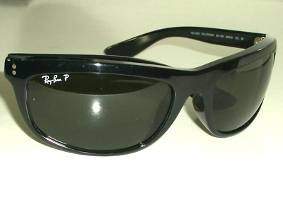 RAY-BAN RB4089 601/58 3P THICK BLACK POLARIZED CRYSTAL LENS