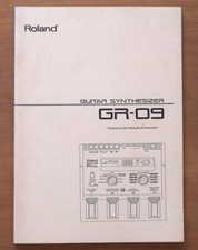 ROLAND GR-09 Guitar Synthesizer Manuale in ITALIANO Manuale istruzioni ORIGINALE