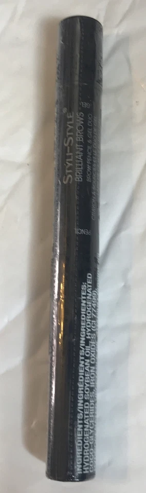 Styli-Style Brow Pencil & Gel Duo Brillant Brows Color Auburn New & Sealed - Image 2 of 3
