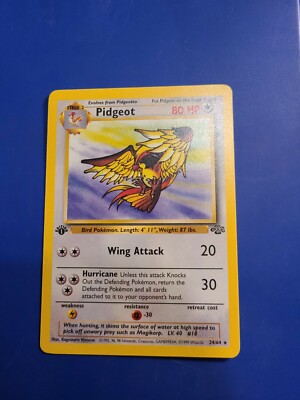 Pokemon Jungle Rare Pidgeot #24 Pokemon Jungle Rare Pidgeot #24