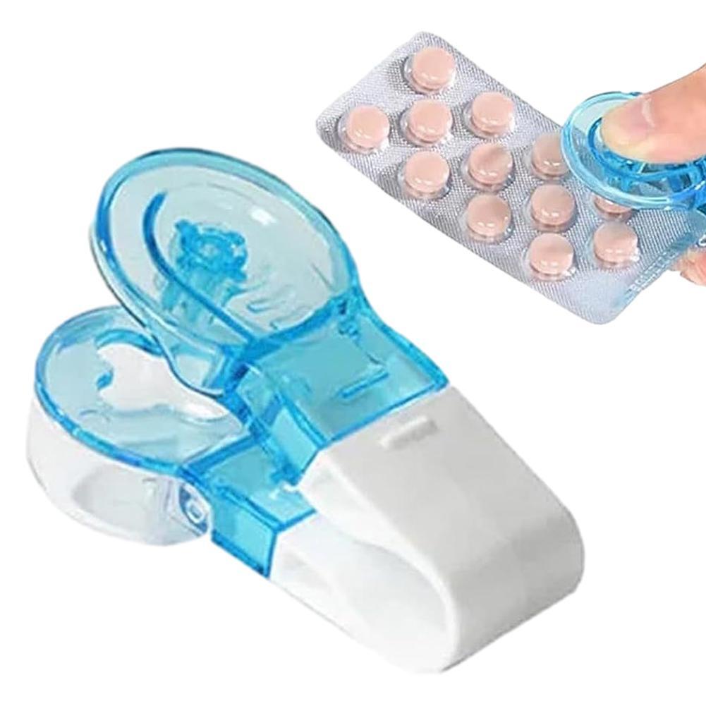 Medicine Storage Box Anti Pollution Pill Tablet Crusher for Personal