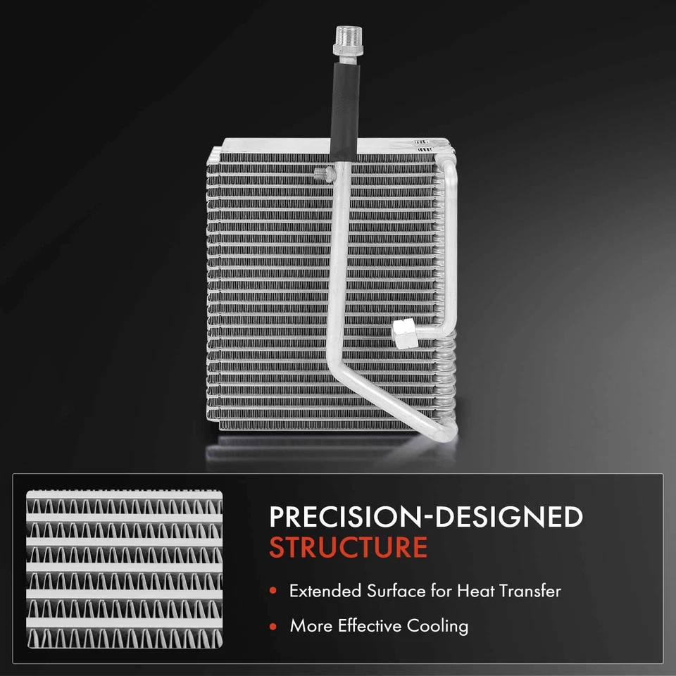 Aleta de placa de núcleo de evaporador de aire acondicionado frontal para Acura CL 2001-2003 TL Honda Accord Foto 4 de 4