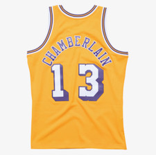Los Angeles Lakers Mitchell & Ness #13 Wilt Chamberlain 1971-72 Swingman Jersey