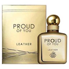 Proud of You Leather EDP By Fragrance World 100ML - Rich, Masculine & Seductive