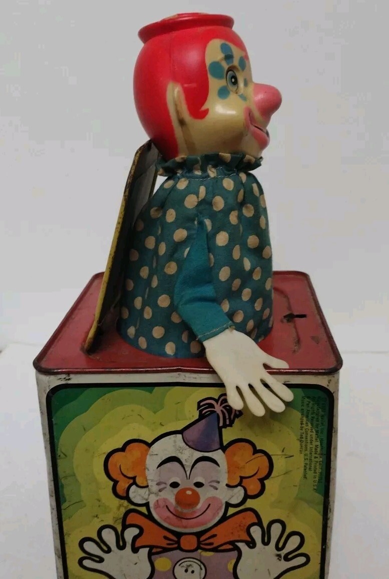 Vintage Mattel 1971 Jack In The Music Box (Not Working) | eBay