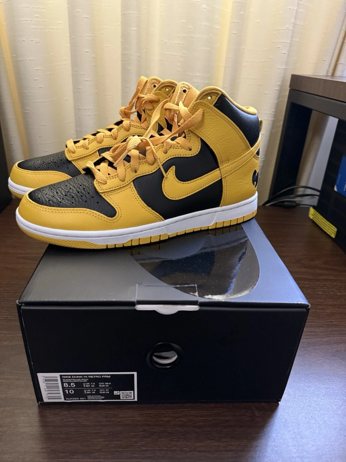 Ds NIKE DUNK HI rétro WU TANG DUNK 8,5 sb suprême vintage og forbes futura co jp