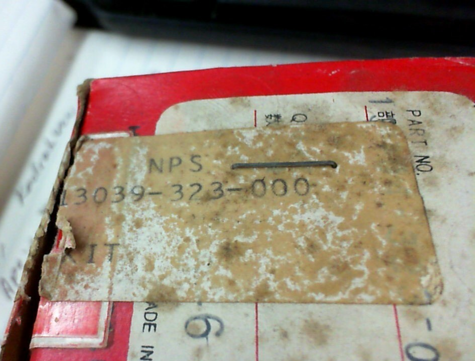 HONDA CB500 PISTON KIT 2-PACK .75 OVER SIZE 13039-323-000 VINTAGE BIKE PARTS