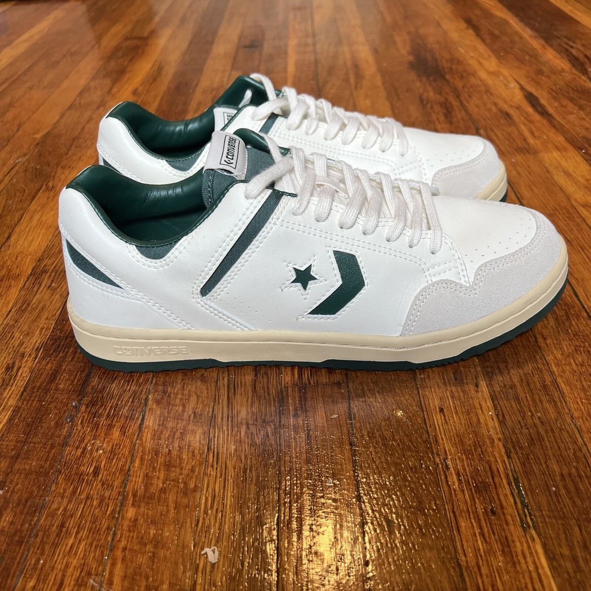 CONVERSE WEAPON SK OX 34201221 White Green | eBay