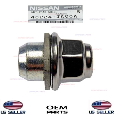 1pcs Wheel Lug Nut  OEM  Nissan Infiniti *See Compatibility 40224JK00A