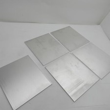 .1875" thick Aluminum SHEET 11.5" x 11.625" Long Plate QTY 5 Stock sku 137042