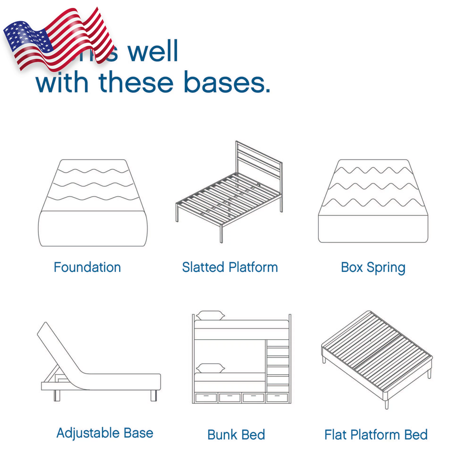 Gel Memory Foam Mattress with BONUS Pillow Twin XL FREE SHIPPING USA eBay