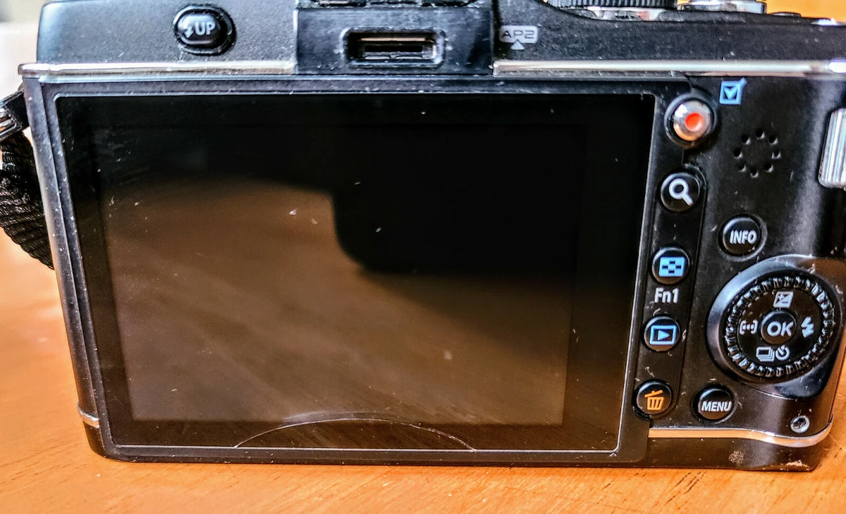 Olympus PEN E-P3 12.3MP Digital Camera - Black, Body Only, Fair Condition