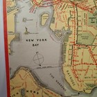 VTG 1923 NYC Owl’s Head Park Transit Subway Map TUNNEL STATEN ISLAND to BROOKLYN — photo 2