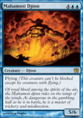 Mahamoti Djinn X4 (9th Edition (2005)) MTG (NM) *CCGHouse* Magic