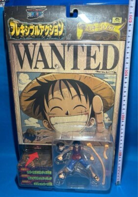 ONE PIECE １〜60& WANTED ONE PIECE Flexible Action Figure Monkey D Luffy Bandai + Wanted
