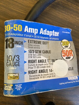 Tasco 30-50 Amp extension adapter 