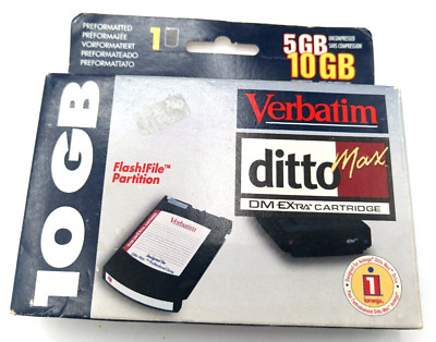 Verbatim dittoMax 5GB / 10GB DM extra