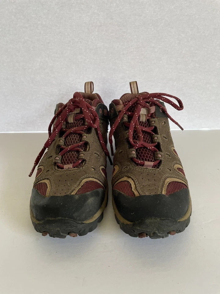 Timberland Zapatos Tenis Cuero Senderismo Marrón Rosa Para Mujer Talla 6 Foto 3 de 4