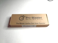 Pro-Master Hole Punch Smart Simple Tool Western Horse Tack Leather Craft Stable