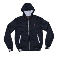 Independent Trucks Capital Hooded Windbreaker Jacket Navy Large on sale Independent Trucks Capital Hooded Windbreaker Jacket Navy Large on sale