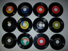 HUGE Lot of 64 Vintage 45s Records: Oldies, Country, Rock, 1950-1980s, MORE