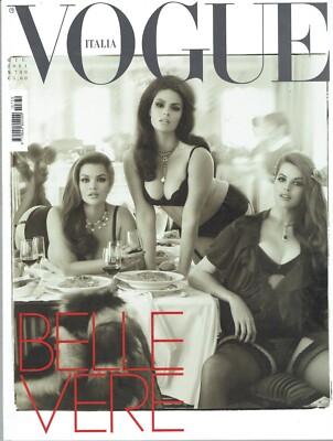 VOGUE ITALIA Magazine 2011 Candice Huffine Tara Lynn Robyn Lawley Steven Meisel