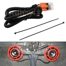 For Car Truck Grille Mount Blast Tone Horns 12V Horn Wiring Harness Relay Kit
