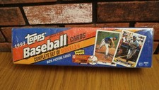 1993 Topps Complete Set of Series 1 & 2 Baseball Cards Factory Sealed Jeter RC
