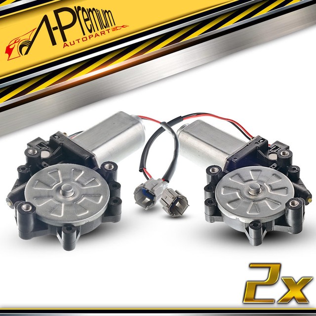 A-Premium 2x Window Motor w/ 2pin for Nissan Armada 04-08 Maxima Rear