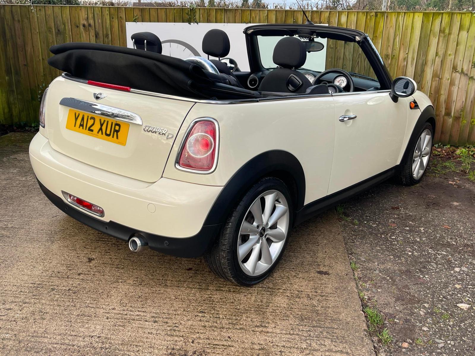 2012 12 MINI Convertible 1.6 Cooper D Convertible 2dr TRADE SALE