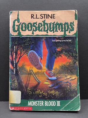 Goosebumps Book #29 Monster Blood III First Print R.L. Stine 1995