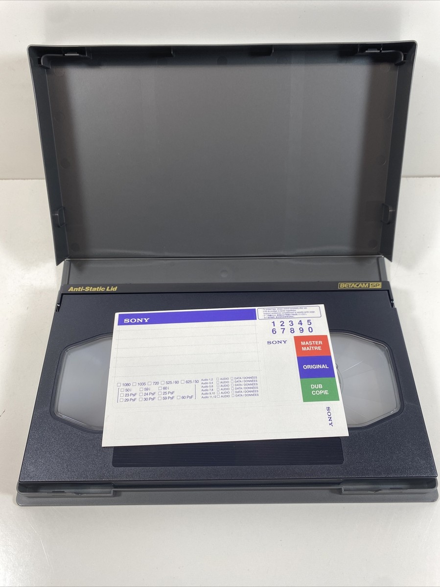超希少 新品未使用！  SONY Betacam SP ベーターカムSP Sony Betacam SP BVW-D600 Camcorder; untested; no lens, no