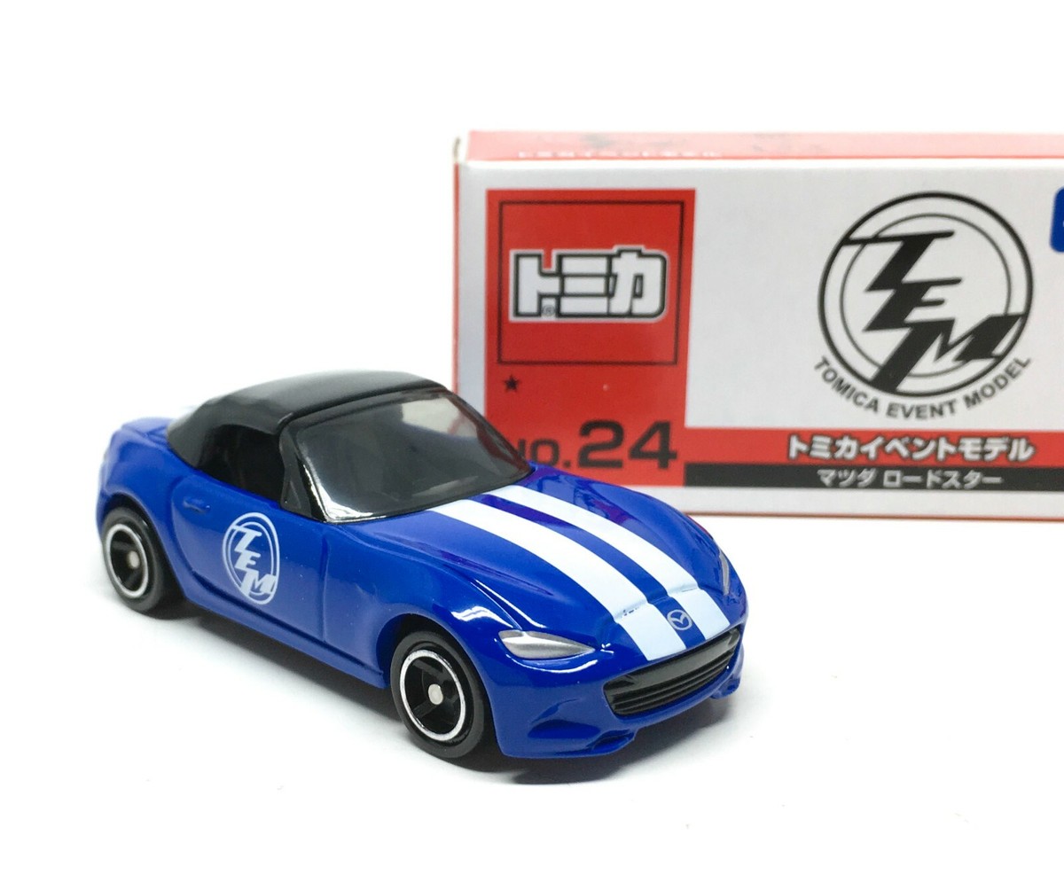 Tomica Mazda Roadster Blue with White Stripes Tomica Event no.26