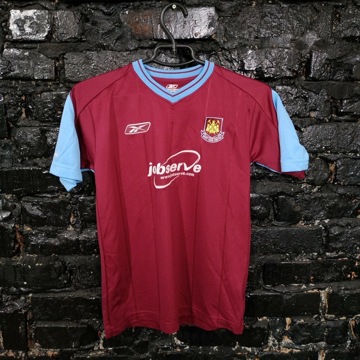 West Ham United Jersey Home football shirt 2003 - 2005 Reebok Size