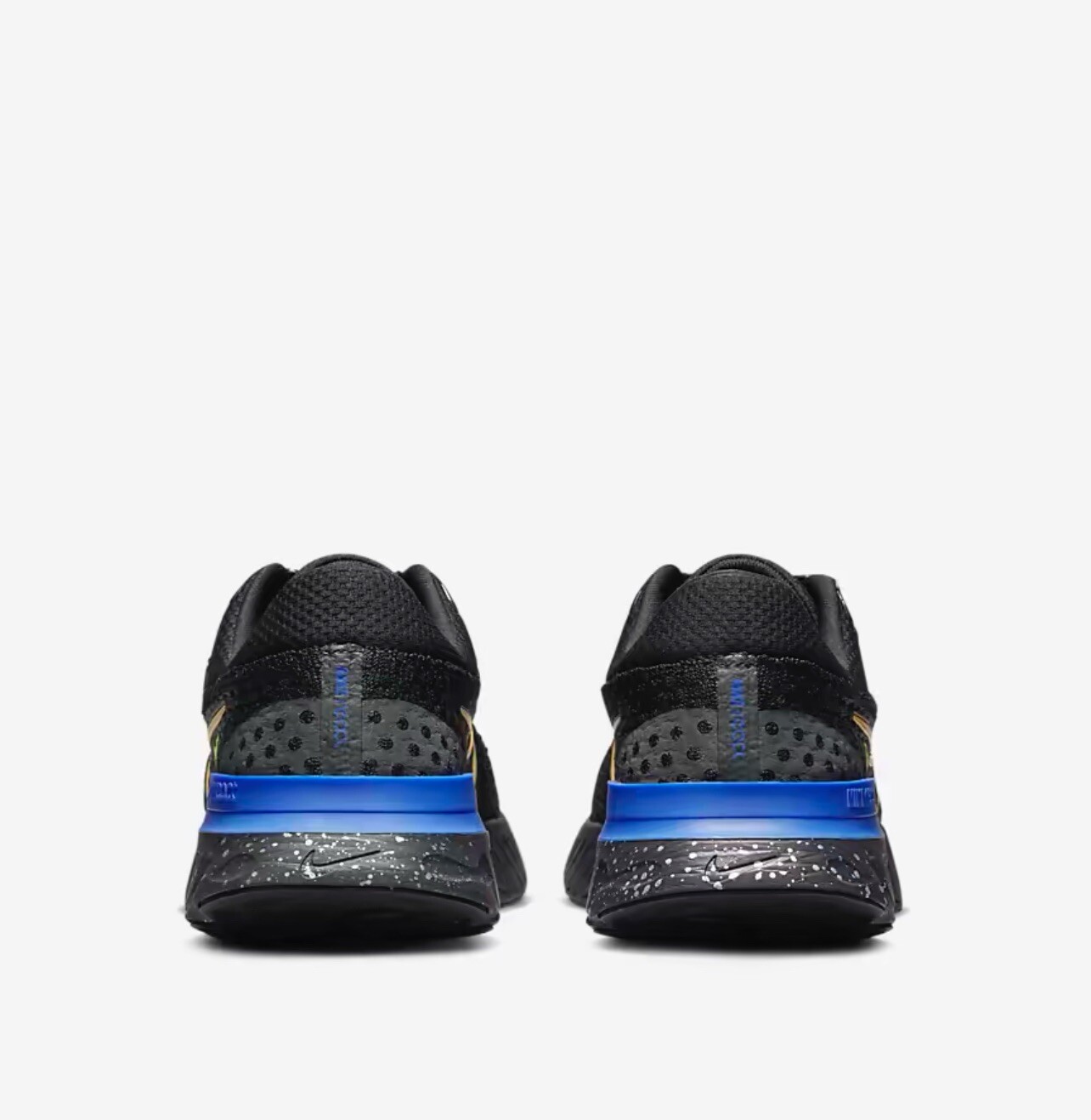 Nike React Infinity Run 3 Black Blue Mens Running Shoes DZ4845-001 Size 15 image 6