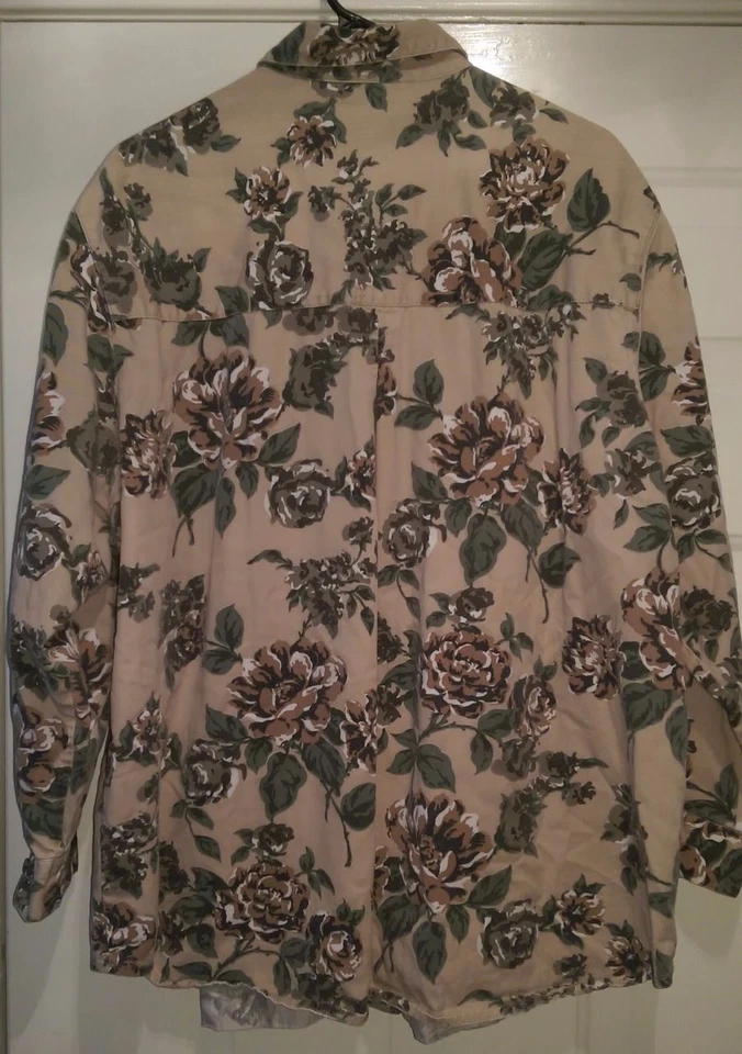 Blusa Camisa Top Venezia Mujer Talla 18/20 18W/20W Multicolor Floral Foto 3 de 3