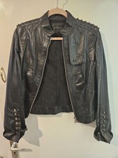 John Richmond Leather Biker Jacket